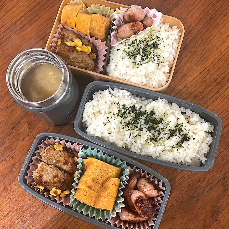 2025.10.7 高3息子、旦那弁当